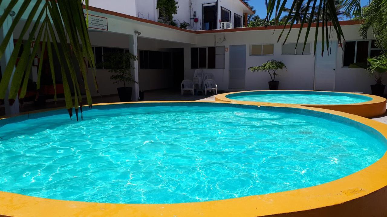 Bungalows Delfin Hotel Playa Azul Buitenkant foto